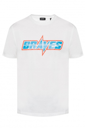 T-shirt z nadrukowanym napisem, zdjęcie 1 T-shirt z nadrukowanym napisem od Diesel